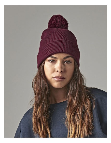 BEE-B426-Original Pom Pom Beanie 2